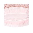 thumbnail image 2 of Girls Dress Vintage Pink Floral Square Collar Embroidery Layered Flutter Sleeve 5 Years, 2 of 6