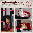 thumbnail image 4 of PAWZ Road 90.5-100.4" Floor to Ceiling Cat Tree Tower Adjustable Cat Tree for Cats Scratching Black, 4 of 8