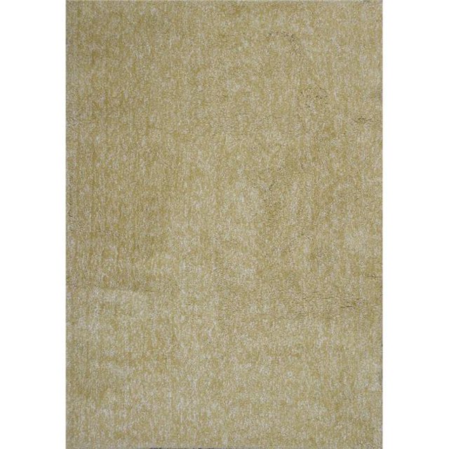 HomeRoots 352648 Tapis en Polyester Jaune Chiné 5 x 7 Pi