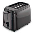 thumbnail image 1 of Black & Decker Classic Grille-Pain Manuel à Fentes avec Réglages, Noir, 2 Tranches, 1 of 1