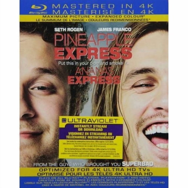 Pineapple Express (4K Mastered) (Blu-ray + UltraViolet) (Bilingual)