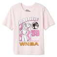 thumbnail image 1 of T-shirt avec imprimé graphique WNBA Barbie pour filles, 1 of 3