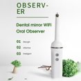 thumbnail image 3 of Neinkie Oral Camera High Clarity Visible Wireless WiFi Connection Smart Dental Inspection Endoscope for Adult Kids, 3 of 9