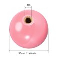 thumbnail image 2 of Unique Bargains Joystick à Bascule Poignée Supérieure Tête Ronde Arcade Jeu de Combat Pièces de Rechange Rose, 2 of 3