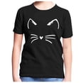 thumbnail image 5 of TZEWGL T-Shirt Décontracté à Col Rond Manches Courtes Imprimé Chat pour Filles Garçons Taille 10-11T, 5 of 5