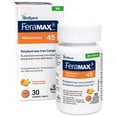 thumbnail image 1 of FeraMAX Pd Entretien 45 Supplément de Fer - Supplément de Fer à Saveur d'Orange au Goût Délicieux pour la Prévention de la Carence en Fer - 45 Mg de Fer Élémentaire par Comprimé à Croquer, 1 of 6