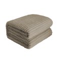 thumbnail image 1 of Lksixu Fleece Throw Blanket for Couch, Faux Fur Solid Color 3D Ribbed Jacquard Throw Blanket, Soft and Lightweight Bed Blankets Small Fluffy Warm Nap Blanket Machine Washable for Sofa Bed Car Office, 1 of 6
