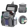 thumbnail image 3 of Large Capacity Portable Shower Caddy Dorm For College Separate Compartment Hanging Toiletry Bag For College Student Camping Gym Travel 1pc, 3 of 3
