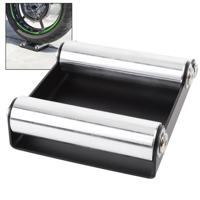 Rouleau de Nettoyage de Roue de Moto, Support Stable Support de Nettoyage de Roue de Moto Facile à Utiliser pour Lubrification de Chaîne