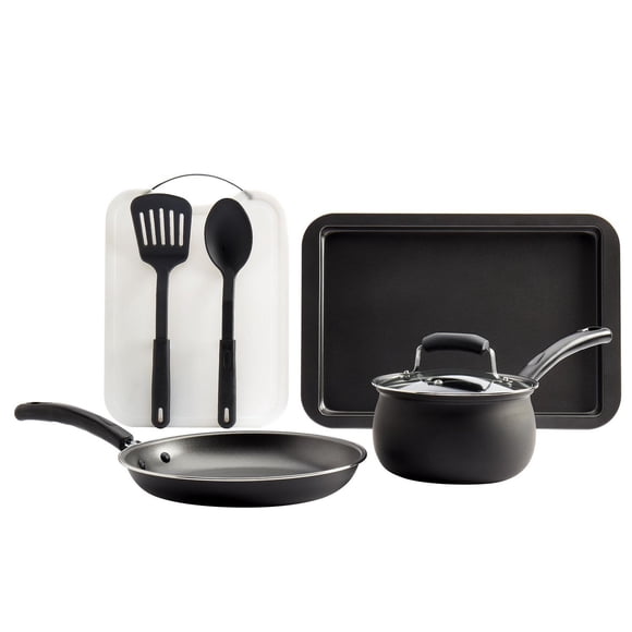 Basic Essentials Batterie de Cuisine de Démarrage 7 Pièces