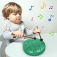 thumbnail image 5 of Steel Tongue Drum Garden Rain Drum 6-Inch 11 Note Rain Drum Outdoor Steel Tongue Drum Children's Tongue Drum Hand Drum Sound Drum Bell Qin Instrument Hand Drum Outdoor Garden Lights, 5 of 5