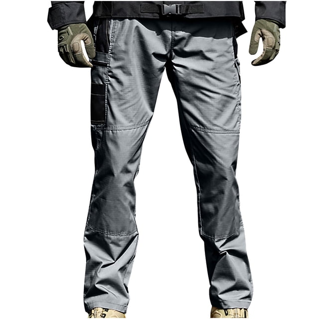 Birdeem Pantalons pour Hommes Pantalons de Randonnée Légers Cargo Pêche Militaire avec Poches
