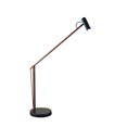 thumbnail image 1 of Adesso AD9100-15 Modern Crane LED Desk Lamp, Walnut/Black, 1 of 2