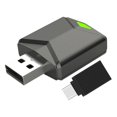 thumbnail image 4 of funtasica Mini Auto and Carplayer Wireless Adapter Portable USB Car Dongle Box Dark Gray, 4 of 9