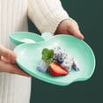 thumbnail image 4 of pstuiky Wheat Straw Plates 1-Piece Set with Vinegar Dish Creative Design for Fruit, Snacks, Dumplings Reusable & Dishwasher Safe Kitchen & Dining Tableware, 4 of 6