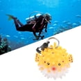 thumbnail image 4 of Dive Mouthpiece Dustproof Cover, Cartoon Fish, Second Stage Regulator Holder with Clip,, 4 of 8
