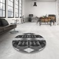 thumbnail image 4 of Ahgly Tapis Rectangulaire Lavable en Machine Intérieur Transitionnel Gris Canon, 2 Pieds x 4 Pieds, 4 of 7