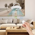 thumbnail image 1 of Yhmxh Fan-Desk Fan Portable Fan Box Fan Mini Fan Ceiling Fan- Fan Light with Remote Control Folding Table Fandesktop Mini Circulating Fan Extendable USB Soft and Nstrong Wind fan light, 1 of 4