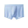 thumbnail image 1 of Posijego Men's Seamless Boxer Briefs Short Leg Underwear Mens Soft Breathable Stretch Underpants Solid Color, 1 of 2