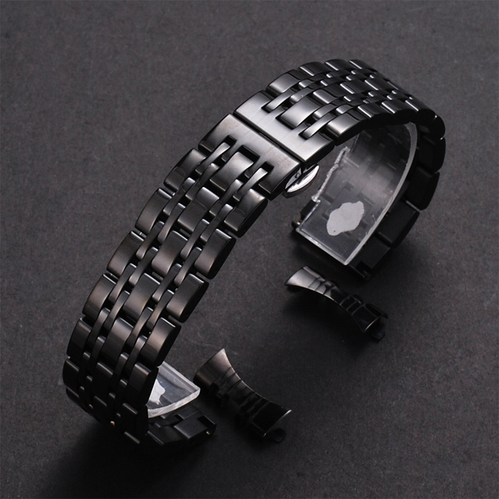 VONKY Gold Stainless Steel Metal Strap For Wide Compatibility Smartwatches Interchangeable Bracelet gold 24mm