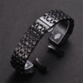 thumbnail image 1 of VONKY Gold Stainless Steel Metal Strap For Wide Compatibility Smartwatches Interchangeable Bracelet gold 24mm, 1 of 6