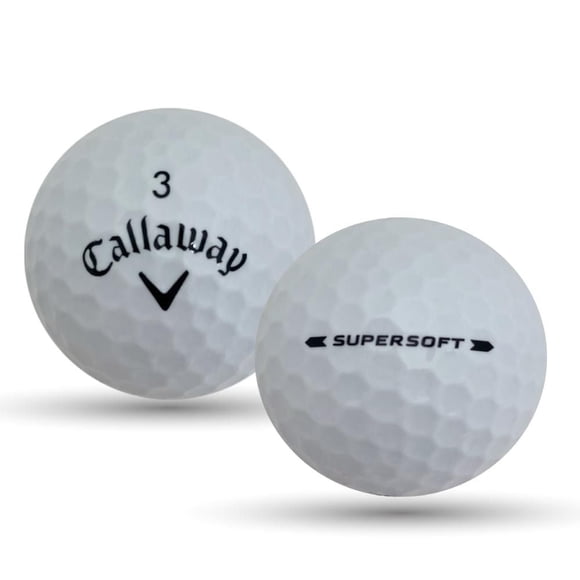 Mulligan - 24 Callaway Supersoft 5A Recycled Used Golf Balls, White