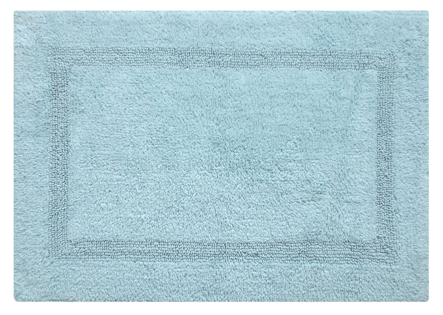 Tapis de bain en coton réversible doux et absorbant Fabstyles Basix