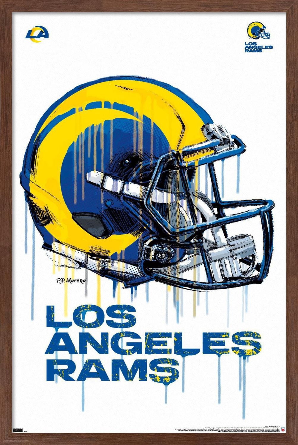 NFL Los Angeles Rams - Casque anti-goutte 20