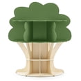 thumbnail image 1 of Delta Children Tree Bookcase - Greenguard Gold Certified, Fern Green/Crafted Natural, 1 of 4
