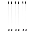 thumbnail image 3 of Dalazy 3 Pairs Elastic Fish Line Nylon Wire w/ Hook for Hair Extensions Hairpieces S, 3 of 9