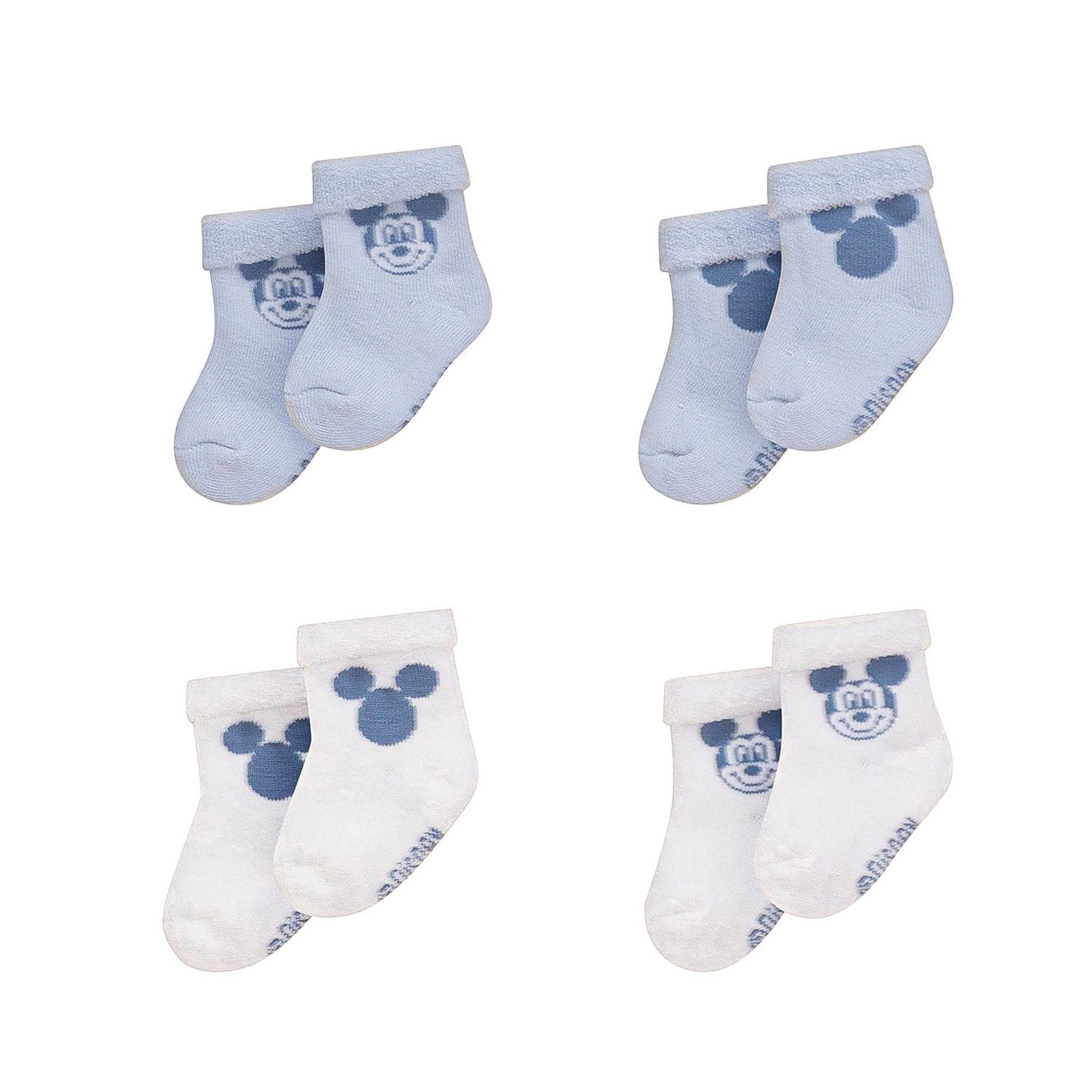Disney Mickey Mouse bébé Garçons paquet de 4 chaussettes