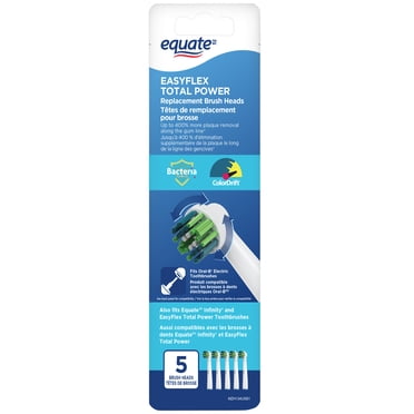 Equate EasyFlex® Total Power Replacement Brush Heads
