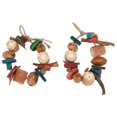 thumbnail image 1 of Bird Biting Toy, Bird Chewing Toy Improve Mental Health Easy To Install  For Bird Cage Type C, 1 of 8