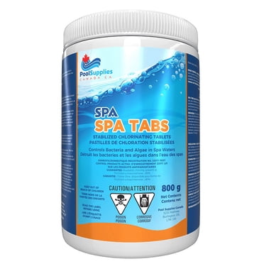 Pastilles de Chlore pour Spa (800 g) par Pool Supplies Canada
