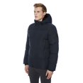 thumbnail image 4 of Dark Black Men's Insulated Puffer Jacket, 4 of 6