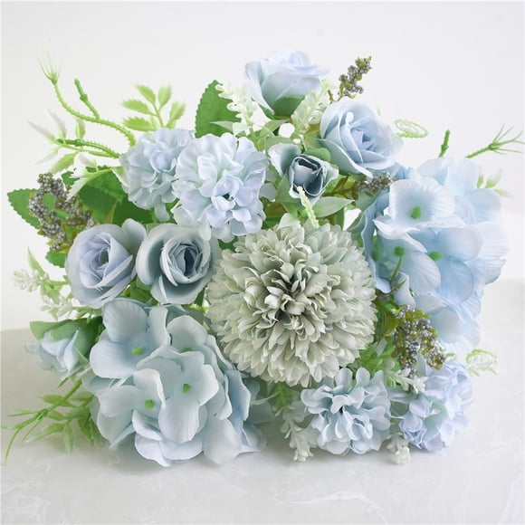 PEONAVET le Porte-Bébé Belle Fleurs Artificielles en Soie Factices Bouquet de Mariage Saint-Valentin Déco Nuptiale