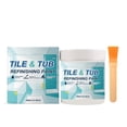 thumbnail image 2 of Clear Tile and Tub Refinishing Kit, Water-BasedCoating, Fast-Drying Flexible WaterproofPaint for Bathroom, 2 of 9