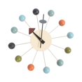 thumbnail image 1 of Elodie Round Ball Wall Clock Quiet Mid Century for Living Room Kitchen Decor Clocks Colorful Ball, 1 of 8
