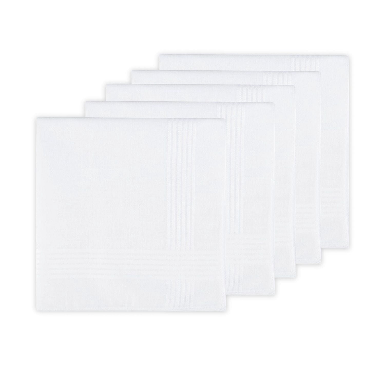 Tailored Flex by Haggar Men's Handkerchiefs 5-Pack, One Size