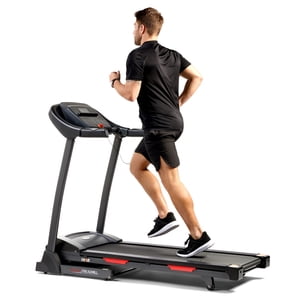 Sunny Health & Fitness Tapis de pliage auto-incline intelligent Premium avec Exclusive SunnyFit® Connectivité Bluetooth améliorée de l'application