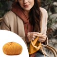 thumbnail image 4 of Vaidha Wool Hand-woven Medium Coarse Scarf Hat Overcoat Wool Merinoss Wool Wool Cashmeres Yarn, 4 of 5
