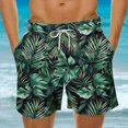thumbnail image 1 of Weiqiqre Workout Shorts Men Swim Trunks Quick Dry Board Shorts Bathing Suit with Mesh Lining, 1 of 5