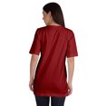 thumbnail image 3 of Inkmeso T-Shirt Basique en Coton à Col Rond pour Femmes Coupe Ample Décontracté Long Haut d'Entraînement, 3 of 8
