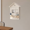 thumbnail image 4 of Hanging Wall Organizer Decorative Earth Key Box, Key Box Cabinet, Wall Mounted Seabird Sea tower, Key Room Organizer, 4 of 6