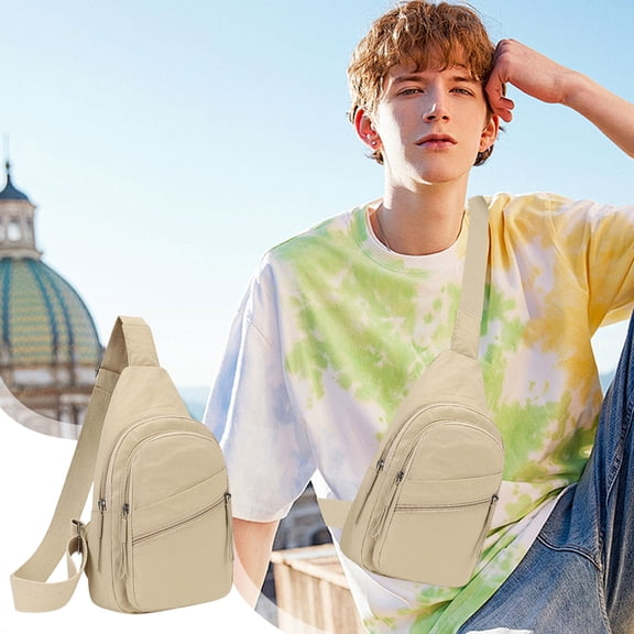 TACILIP Sacs Bandoulière pour Femmes, Grand Sac d'Épaule Décontracté à Grande Capacité avec Multiples Compartiments, Sac Bandoulière Polyvalent pour Sports de Plein Air, Cadeaux pour Hommes