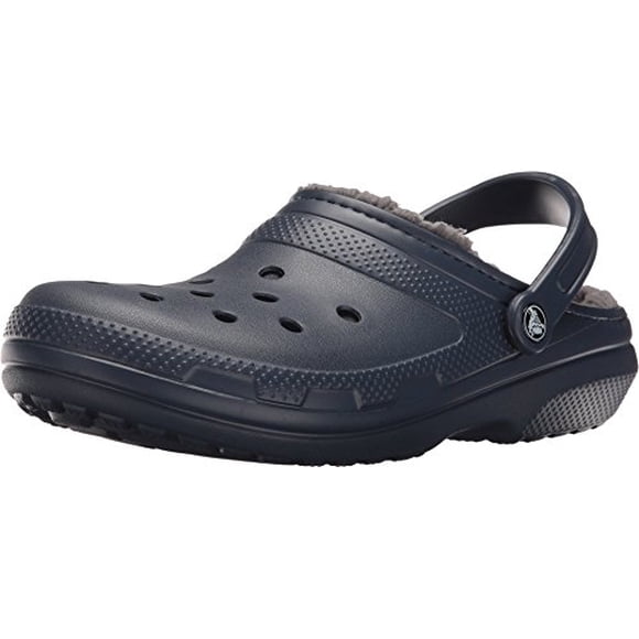 Crocs Sabot Classique Doublé Bleu Marine/charbon Hommes 4, Femmes 6 Moyen
