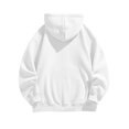 thumbnail image 3 of KIHOUT Men's Hoodies Jackets, Moisture Wicking & Breathable, Full Zip Solid Color Hooded Sweatshirt, 3 of 8