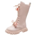 thumbnail image 1 of Felwors New Winter Style Velvet Children's Style Boots Children's High Leather Boots, 1 of 5