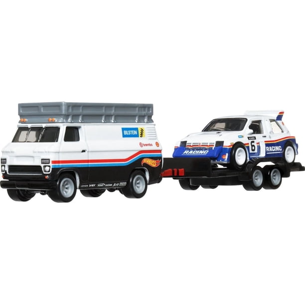 Hot Wheels Premium Collector Rally Legend Display Set, 3 Cars & 1