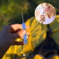 thumbnail image 3 of Chmadoxn Gadgets de Cuisine, Cure-Dents Multifonctions Rétractables Portatifs Cure-Dents Portatifs d'Extérieur Télescopique Outil Cure-Dents Trois Réglages Étiquette de Fruits Démontage Livraison Cure-Dents en Alliage de Titane, 3 of 5